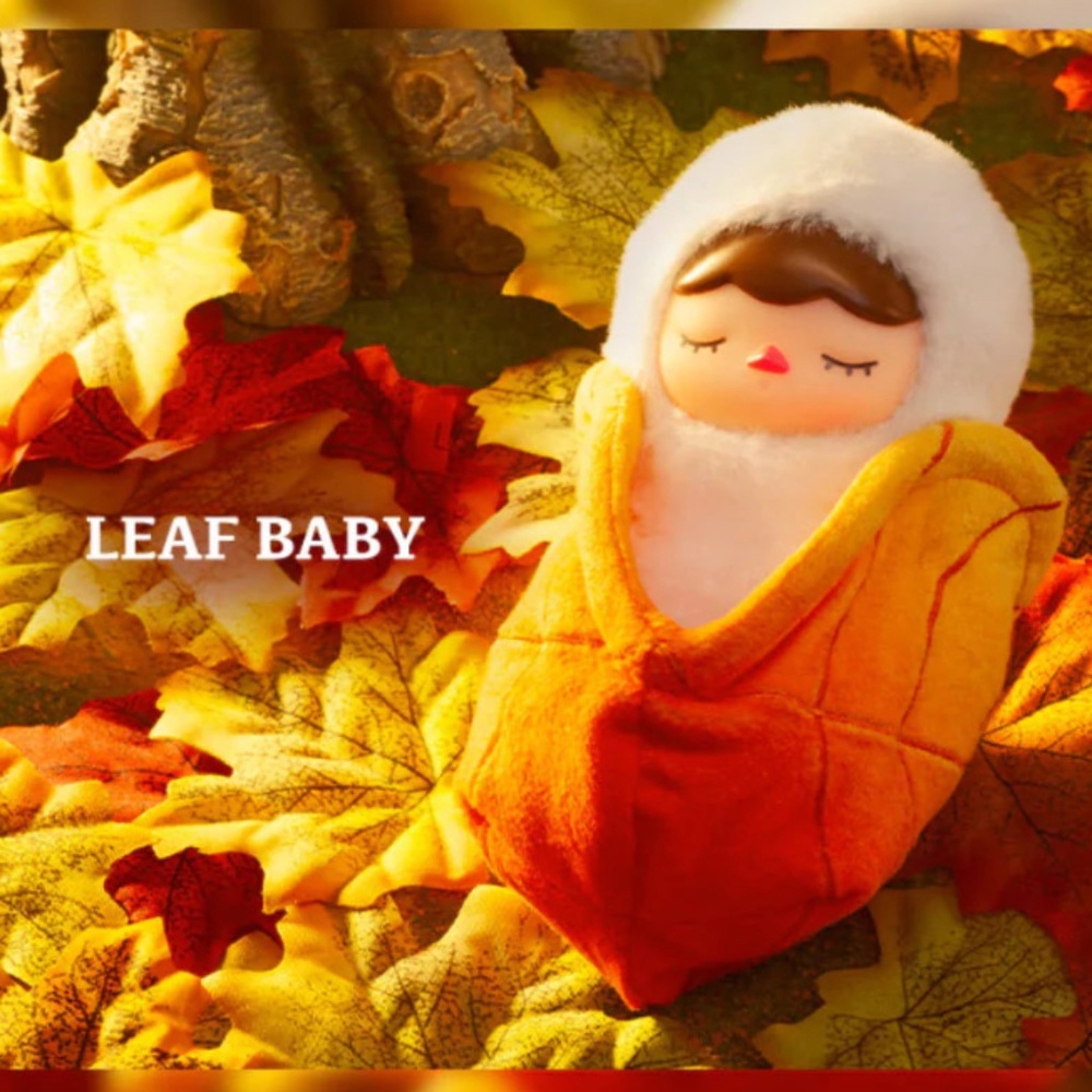 Pucky Forest Party Leaf Baby Pendant PopMart